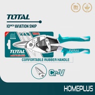 Homeplus Total THTJ532106 Straight Aviation Snip 10inch 250mm Cut up to 0.5mm Stainless Steel 1.2mm