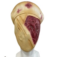 new 2024 Silent Hill Cosplay Faceless Nurse Mask Horror Escape Haunted House Halloween Props Latex H