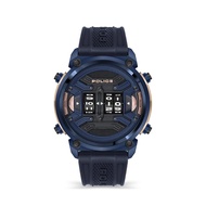 POLICE นาฬิกาข้อมือผู้ชาย Multifunction ROTOR watch รุ่น PEWJP2108302 สีน้ำเงิน นาฬิกาข้อมือ