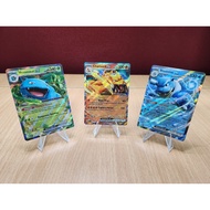 [Set] Charizard, Venusaur and Blastoise EX - Pokemon 151 - Pokemon Card Singles