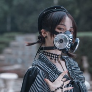 蒸汽朋克 steampunk 賽博朋克 防霧霾 銀色 防毒面具
