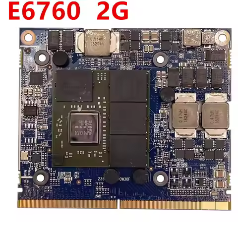 E6760 2G MXM graphics card E 6760 embedded graphics card industrial color ultrasound graphics card