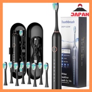 Electric Toothbrush, Sonic Type, Side-Swinging, IPX7 Waterproof, 6 Modes Sonic Toothbrush, Comes wit
