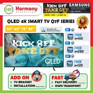 【𝐑𝐞𝐚𝐝𝐲 𝐒𝐭𝐨𝐜𝐤】SAMSUNG 4K QLED 55" 65" 75" 85" Q7F 4K UHD Smart TV QA65Q7FAAKXXM I QA75Q7FAAKXXM I QA5