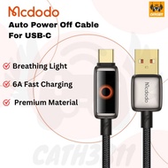 Mcdodo Auto Power Off CA 6590 6650 6670 6680 A to C L PD C to C with Breathing Light Data C