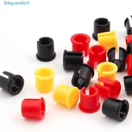 QUENTIN1 4pcs Bike Schrader Valve Rim Plug, Mini Wheel Rim Bicycle Valve Hole Adapter, Lightweight Practical Plastic Inner Tube Adapter Rubber Plug Folding Bicycle