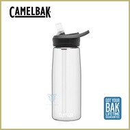 【CamelBak】CB2465101075 750ml eddy+多水吸管水瓶RENEW 晶透白