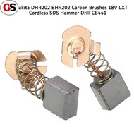 OS  Ready Stock DHR202 BHR202 Carbon Brushes 18V LXT Cordless SDS Hammer Drill CB441