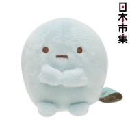 角落小顆伴 - 日版San-X 角落生物 手玉毛公仔 藍色粉圓 (217)【市集世界 - 日本市集】