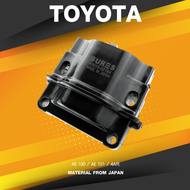 SURES ( ประกัน 1 เดือน ) คอยล์จุดระเบิด TOYOTA AE 100 / AE 101 / 4AFE ตรงรุ่น - SCT-028 - MADE IN JA