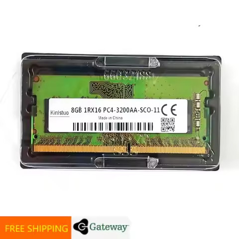 A+DDR4 Ram 8GB 3200Mhz 260Pin 1.2V Laptop Memory Ddr4 8GB 1RX16 PC4-3200AA-SCO-11 SODIMM Notebook Me