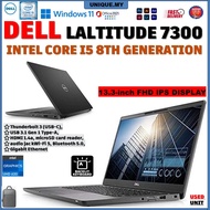 Dell Latitude 7300 Laptop, 13.3" FHD (1920 x 1080) , Intel Core 8th Gen i5-8365U, 16GB RAM, 256GB SS
