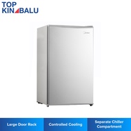 [SABAH ONLY] MIDEA 95L MDRD142FGD SINGLE DOOR FRIDGE