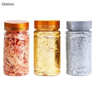 Oathnic Gilding Flakes Set Gold Foil Flakes for Resin Imitation Foil Flakes Metallic