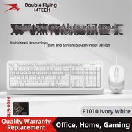 A4Tech | USB Wired Keyboard and Mouse Set for Gaming and Office