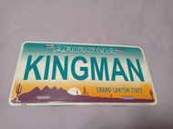 Kingman Arizona Souvenir License Plate