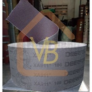 4" inch sandpaper, meter roll, grit grid 60 to 320, Rigid Fabric, Wood, Metal