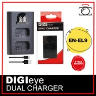 DIGI EYE  ENEL9a EN EL9 Battery for Nikon D40 D40X D60 D3000 D5000 Digital Camera
