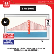 【 DELIVERY BY SELLER 】 SAMSUNG 55 / 43" inch QA55LS03BAKXXM QA55LS03BAKXXM The Frame QLED 4K Smart L