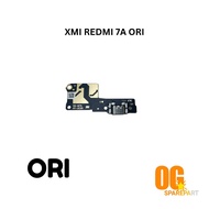 FLEXIBLEE BOARD PCB CHARGER CONNECTOR CHARGER CONNECTOR UI BOARD+C/C+MIC XMI REDMI 7A ORIGINAL