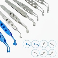Ophthalmic Massaging Forceps Tweezers Cosmetic Plastic Surgery Instruments Titanium Stainless Steel 