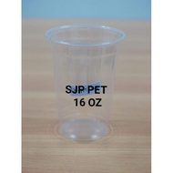 Screen Printing cup/ Printing cup SJP PET 16oz flat