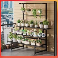 Layered Flower Shelf, Multifunctional Storage Rack, Balcony Planter Rack, Hanging Flower Storage Rac
