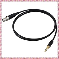 [W Y D H] 3.5mm Jack to 3Pin Mini XLR Female for BM800 PC Headphone Mixer Microphone Stereo Camera A