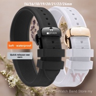 AIG-NER Compatible Silicone Watch Band 14/16/18/19/20/21/22/24mm Soft Rubber Strap | A32249 Fashion 