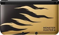 【CMR】3DS LL MONSTER HUNTER 4 魔物獵人 4 MH4 金獅子 限定機(土豪金),日版-現貨