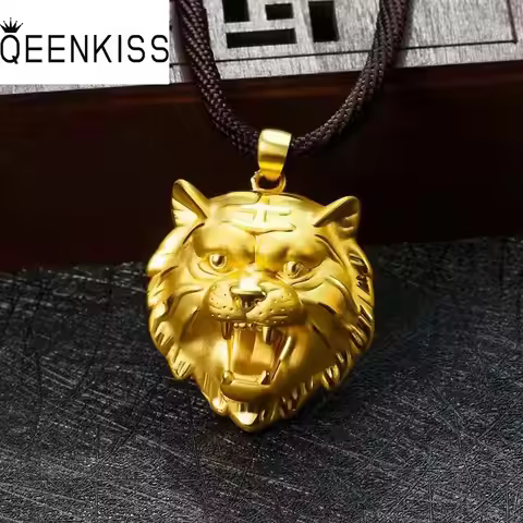 QEENKISS NC5313 Fine Jewelry Wholesale Fashion New Hot Woman Man Party Birthday Wedding Gift Tiger 2