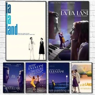 L-La La Land Movie Poster Art Print Wall Art Living Room Home Decor,No Frame Canvas Painting Gift TR