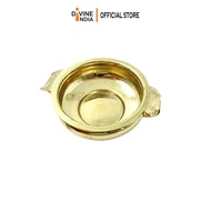 Brass Uruli | Urli with Handle (Brass flower pot)