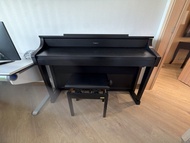 Roland HP508 Digital Piano with Bench Black