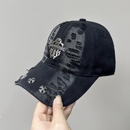 Men's Baseball Cap Chrome2025 Hearts New Fashionable And Personalized Women's Soft Top Cap Cap