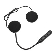 Helmet Bluetooth Earphone Headset Speaker Player Universal Black For Motorcycle