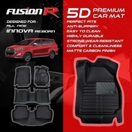 Car Carpet Fusion R 5D Innova Reborn 2016-2020 Carbon Car Carpet