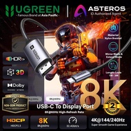 UGREEN USB CABLE C TO Display Port Thunderbolt 3/ 4 TO DP UHD Resolution 8K@60Hz 4K@240Hz