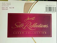 全新HANES【SILK REFLECTIONS  SHEER COLLECTION 】 超薄四個骨絲襪