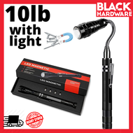 Black Hardware 1.5lb 3lb 10lb 15lb Magnet Grip Magnetic  Adjustable Extandable Telescopic Rod Shaft 