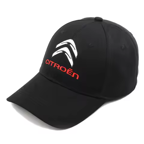 For Citroen C3 C4 Jumpy Baseball Caps Embroidery Adjustable Casual Snapback Racing Hat Outdoor Sport