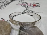 999 Solid Silver Bangle 999实心足银手镯