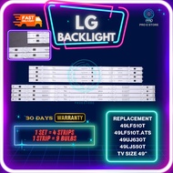 LG 49" LED TV BACKLIGHT 49LF510T / 49LF510T.ATS / 49UJ630T / 49LJ550T (LAMPU TV) LG 49 INCH LED TV 4