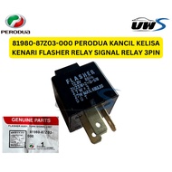 81980-87Z03-000 PERODUA KANCIL KELISA KENARI FLASHER RELAY SIGNAL RELAY 3PIN