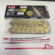 RK TAKASAGO KLO 415 132L ORING CHAIN / 415H-132L SPROCKET CHAIN 100% ORIGINAL RK O-RING CHAIN