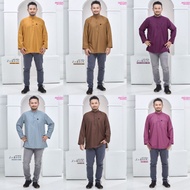 Baju Melayu Kurta Zubair Anggun Kurta Cekak Musang Kurta Lelaki Dewasa Ready Stock Anggun Cotton Col