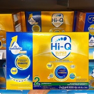 Hi-Q 2 Super Gold Plus C นมผง ไฮคิว ซุปเปอร์โกลด์ พลัส ซี สูตร 2 3000 กรัม