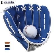YOUNGSTAR Baseball Glove Outdoor Sports Glove Softball Practice Baseball Mitt Glove Left Hand For Ad