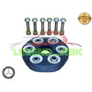 (1PC) MERCEDES BENZ W124 W126 W202 REAR LONG SHAFT COUPLING RUBBER