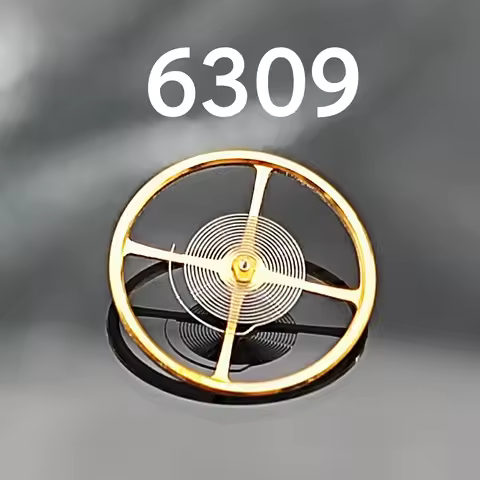 Watch Accessories Made in China 6309 Balance Wheel Old Mechanical 6309 Movement Balance Wheel Full S